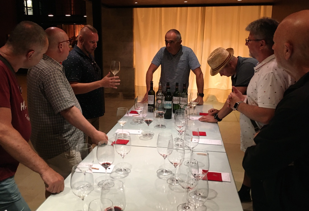 Degustace s Dominique Arangoïts